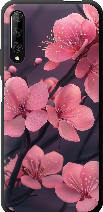 Чехол на Huawei P Smart Pro Пурпурная сакура (6075b-1906-42517) Чехол на Huawei P Smart Pro Пурпурная сакура (6075b-1906-42517)