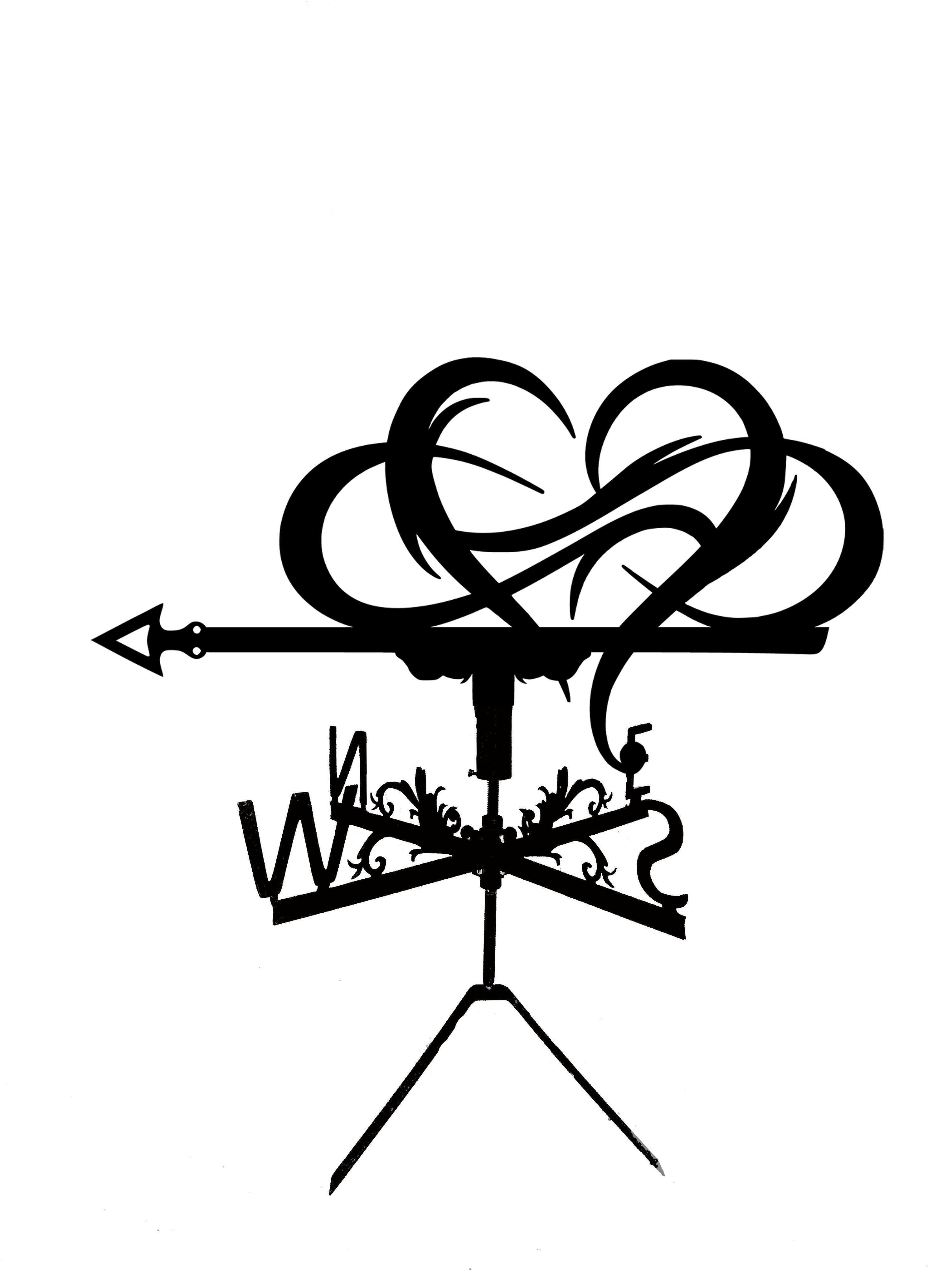 Флюгер на беседку/колодец Сердце (27453934)