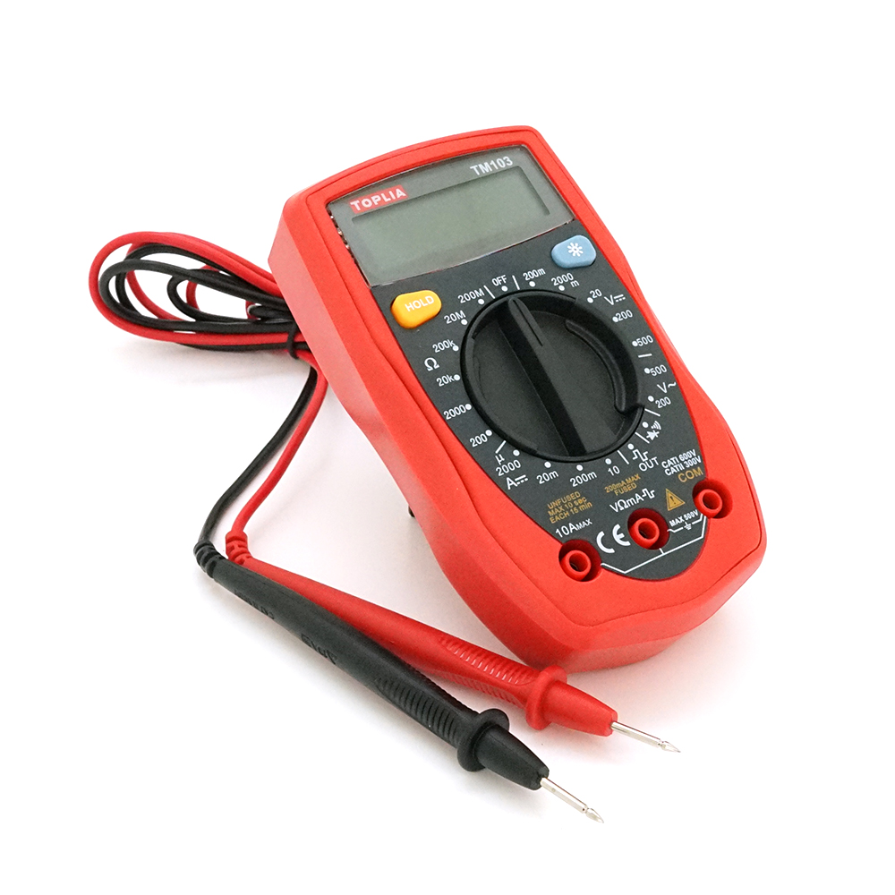 Мультиметр цифровой TOPLIA TM103 (32438)