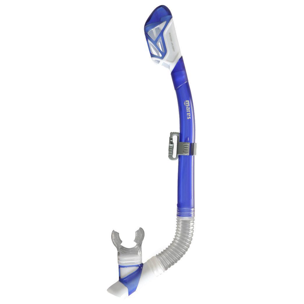 Трубка для снорклинга Mares Gator Dry детская Синий