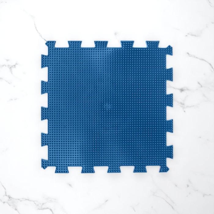 Килимок масажний пазл травичка Синій - фото 2 Килимок масажний пазл травичка Синій - фото 2