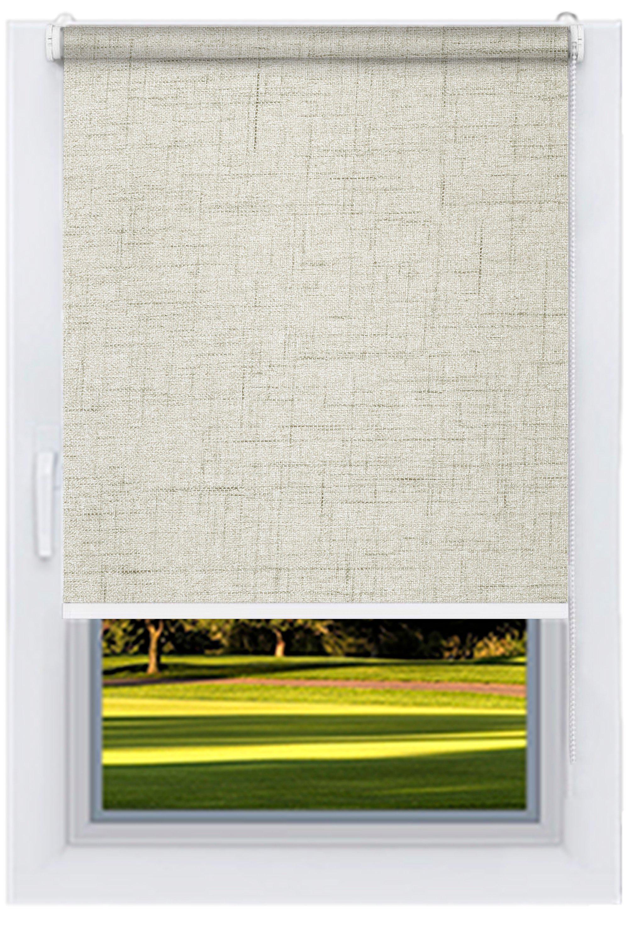 Ролета тканевая Decolux 110х160 см В.О. Китон Дымчатый Стандарт 25