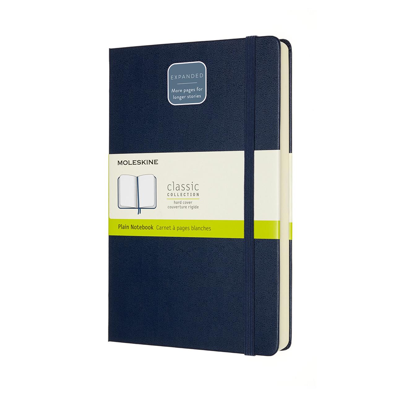 Блокнот Moleskine Classic Expanded середній 13х21 см неліновані Сапфір