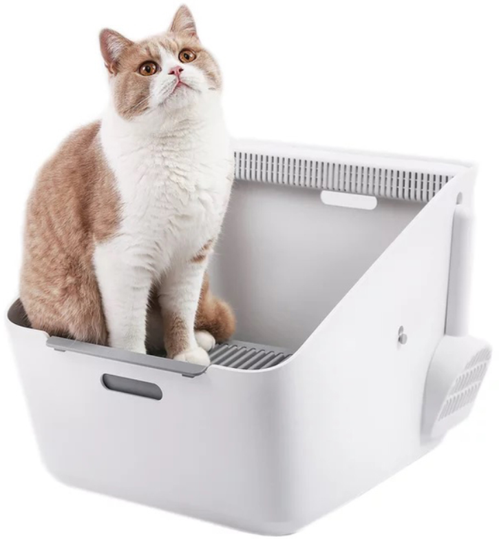 Лоток для кішок PETKIT Pura Cat Cat Litter Box White (P951) - фото 3