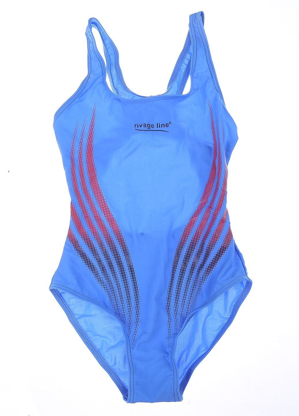 Купальник Rivage Line 2139x50 сплошной подростковый 104 см Синий