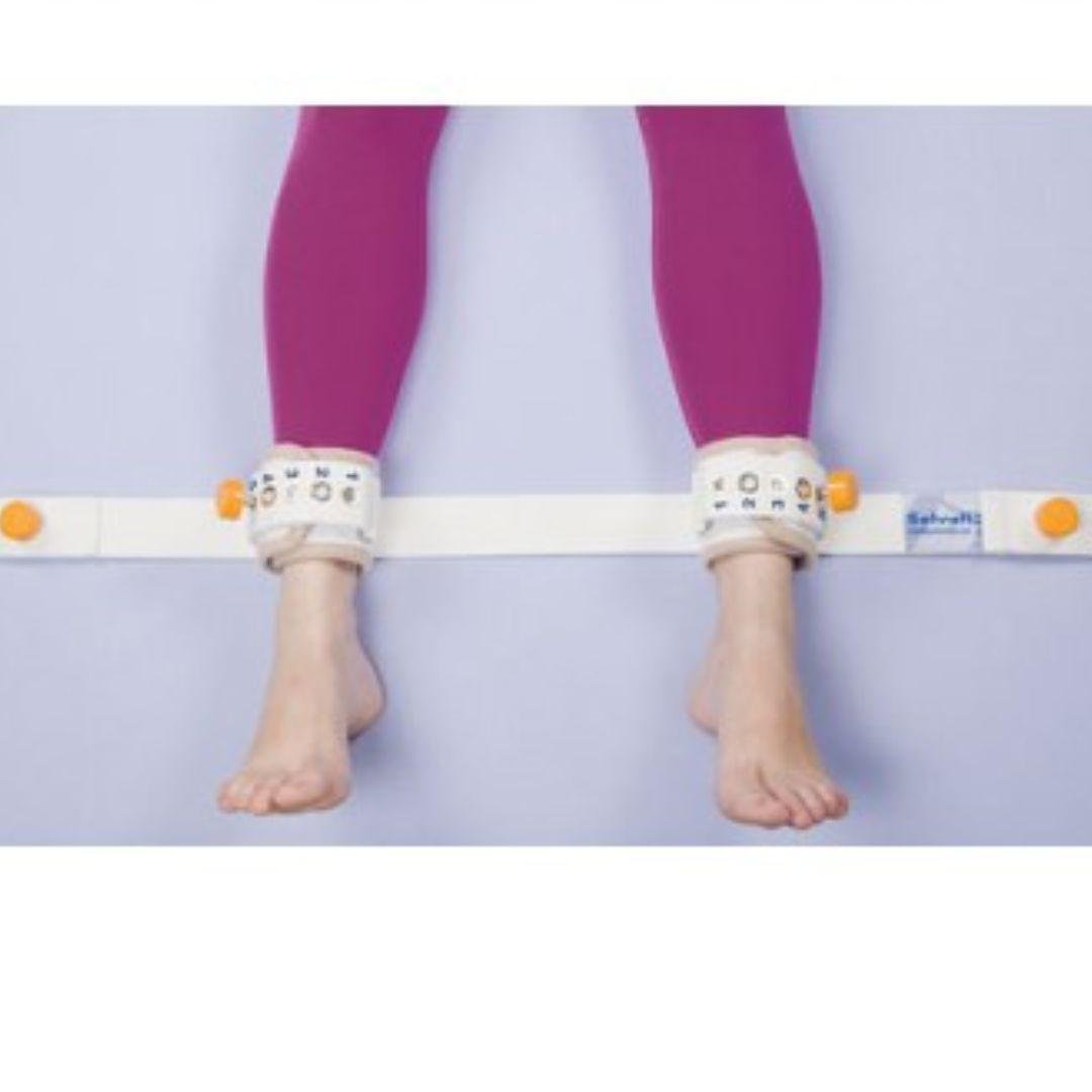 Ремені для фіксації нижніх кінцівок Salvafix STANDARD з застібкою Velcro плетені M/L (SVF3360)