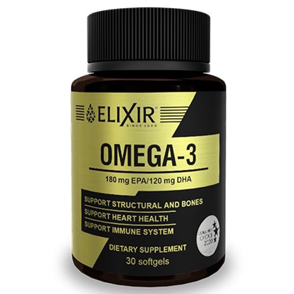 Омега 3 Elixir Omega-3 1000 мг 30 мяк. капс. (000025462)
