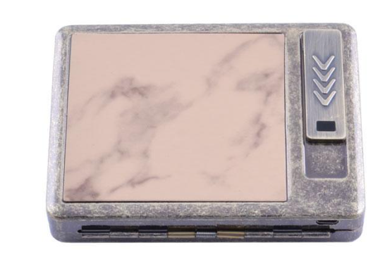 Портсигар The Regen USB + зажигалка на 20 сигарет (№HL-8001-1)