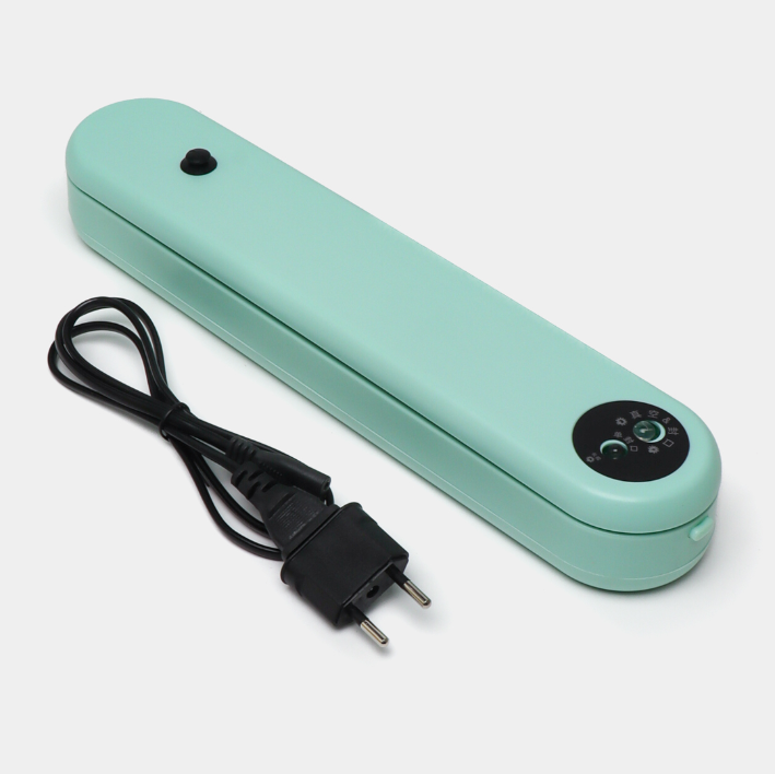 Вакуумный упаковщик продуктов Vacuum Sealer и рулон пакетов 4 м (Е500107)