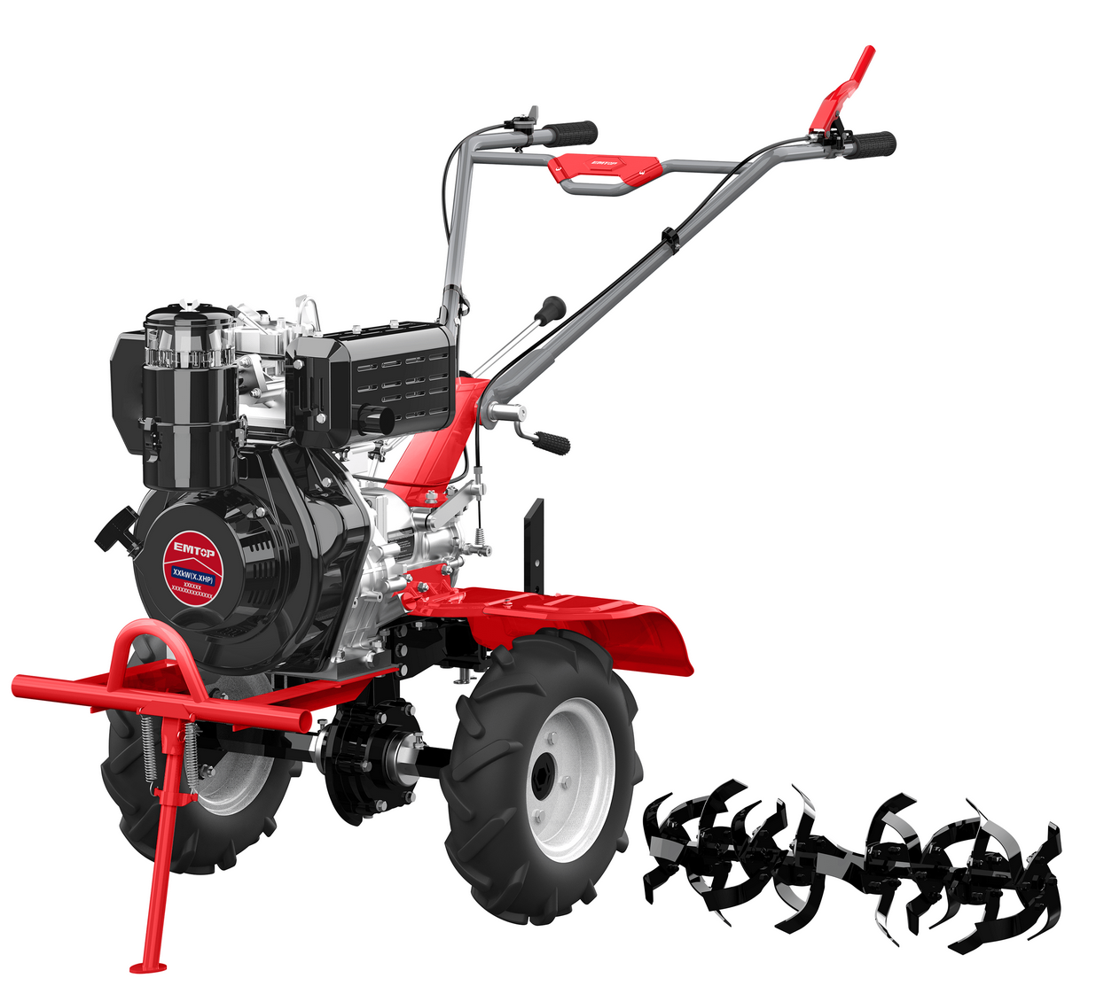 Культиватор дизельный EMTOP ETLR1003