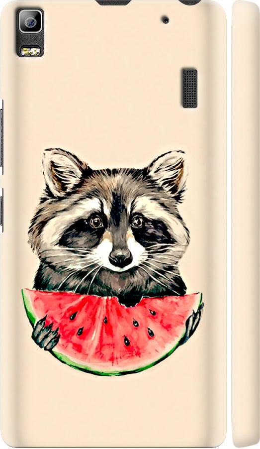 Чехол на Lenovo K3 Note K50-T5 Енотик с арбузом (4605m-141-42517) Чехол на Lenovo K3 Note K50-T5 Енотик с арбузом (4605m-141-42517)