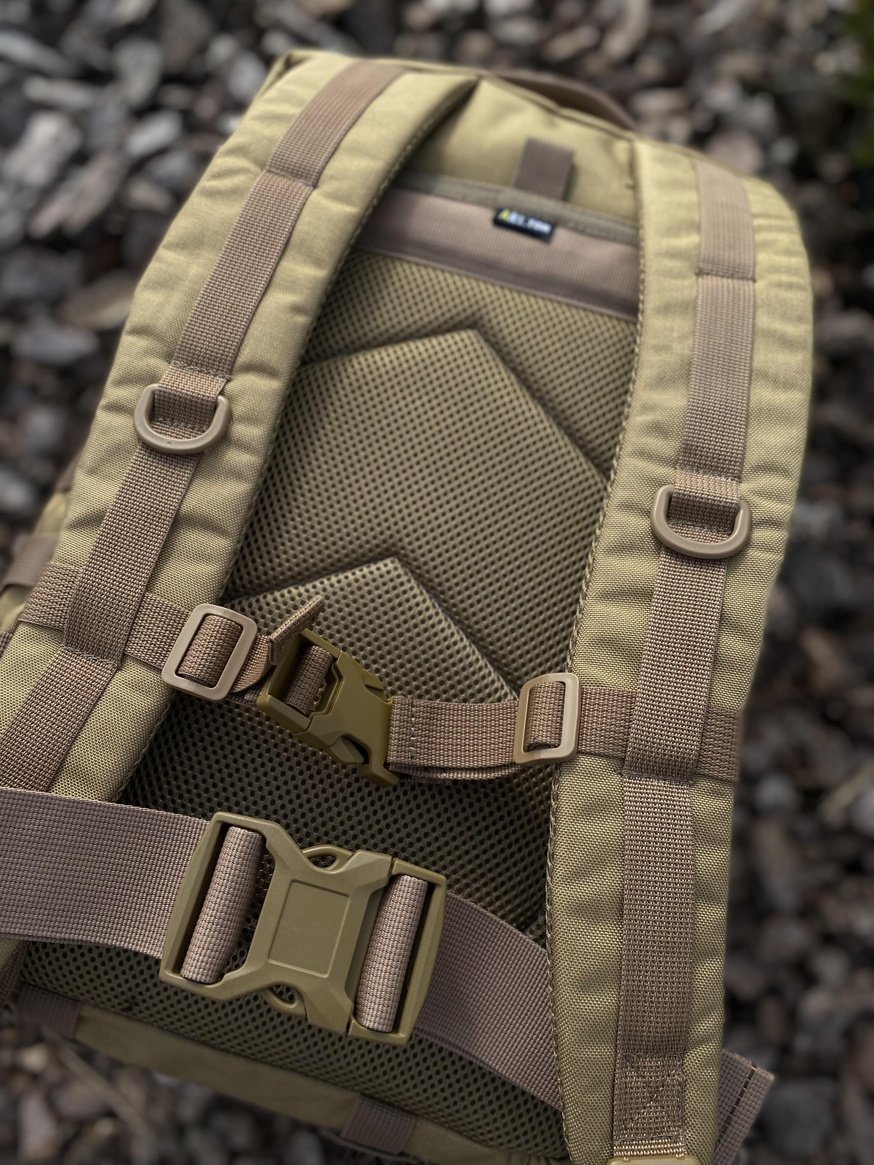 Рюкзак тактический водостойкий Molle 36 л Койот (25793863) - фото 7 Рюкзак тактический водостойкий Molle 36 л Койот (25793863) - фото 7