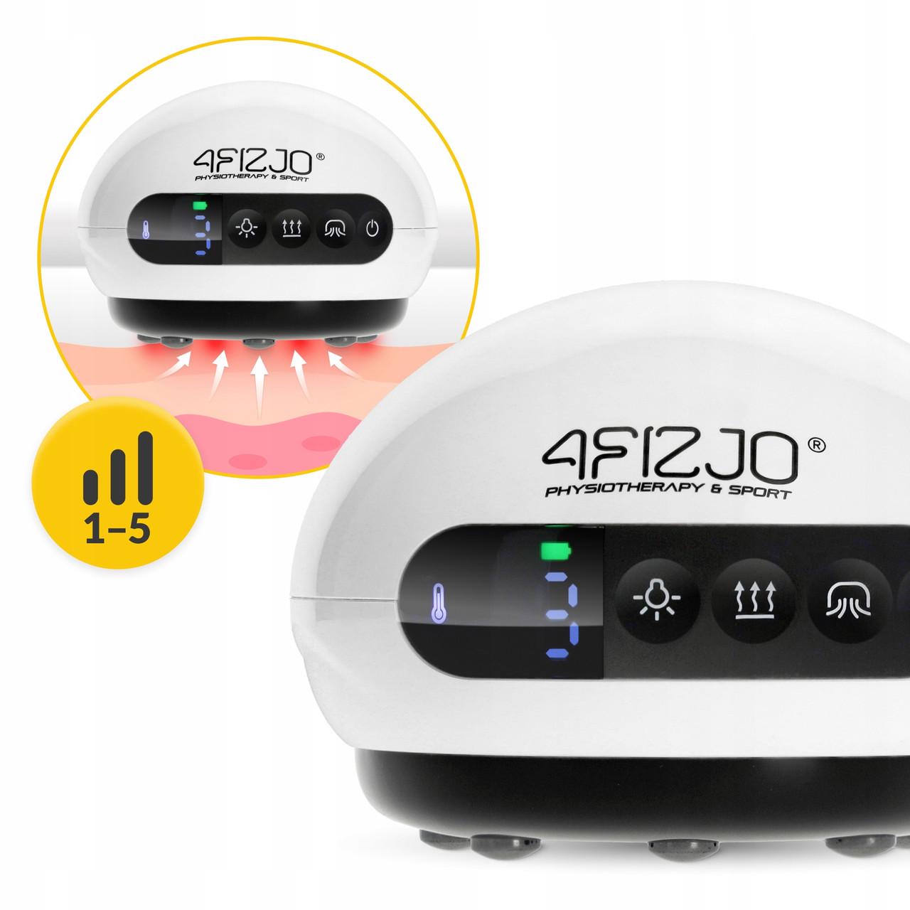 Банка вакуумна масажна 4FIZJO акумуляторна з ІЧ прогрівом White (P-5907739318688) - фото 3 Банка вакуумна масажна 4FIZJO акумуляторна з ІЧ прогрівом White (P-5907739318688) - фото 3