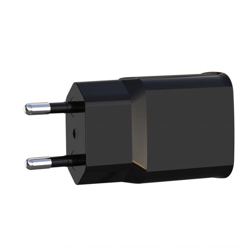 Адаптер Xo L92C 2 USB/2.4A Black - фото 2