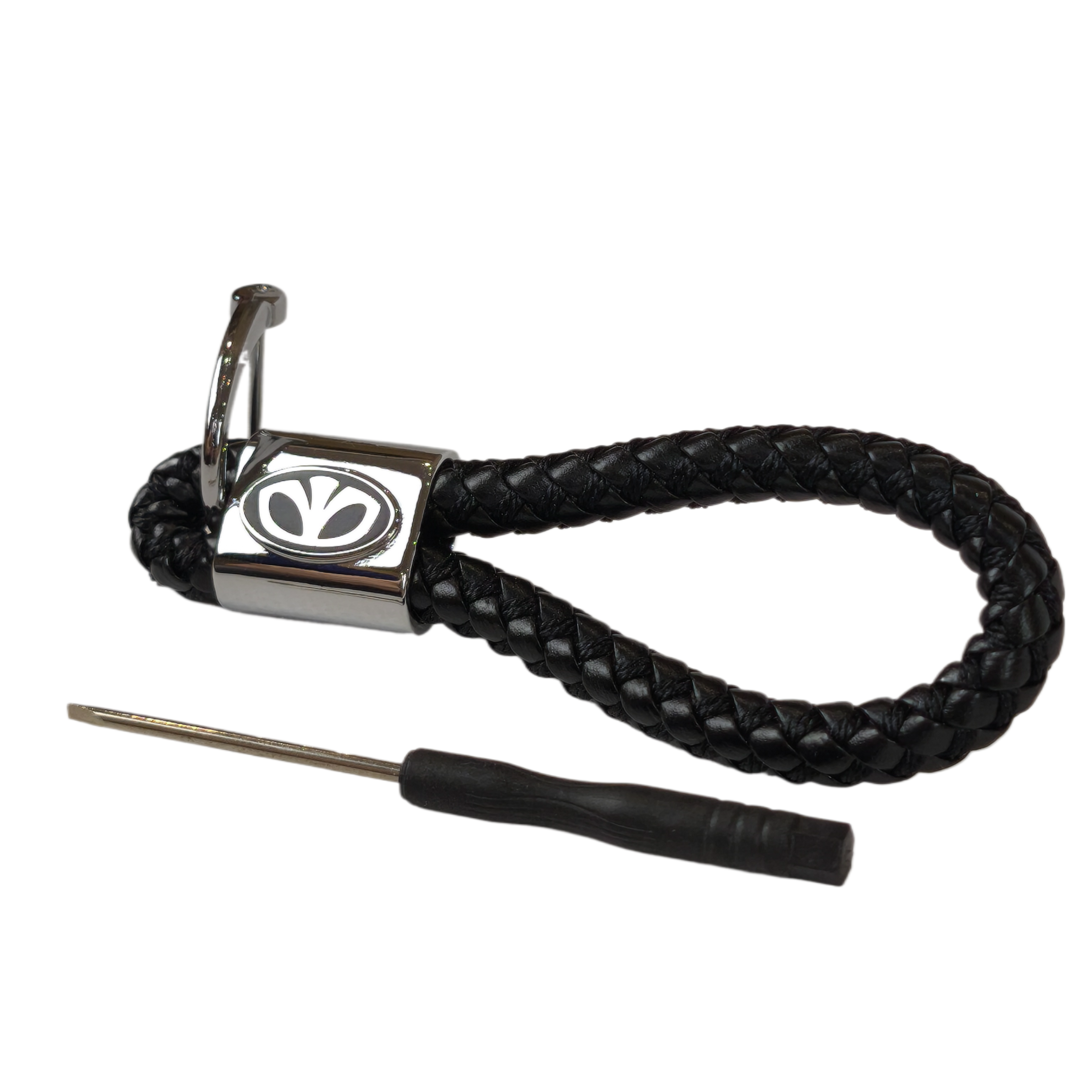 Автомобильный брелок для ключей Daewoo подвесной с лого на автоключе (R9196)