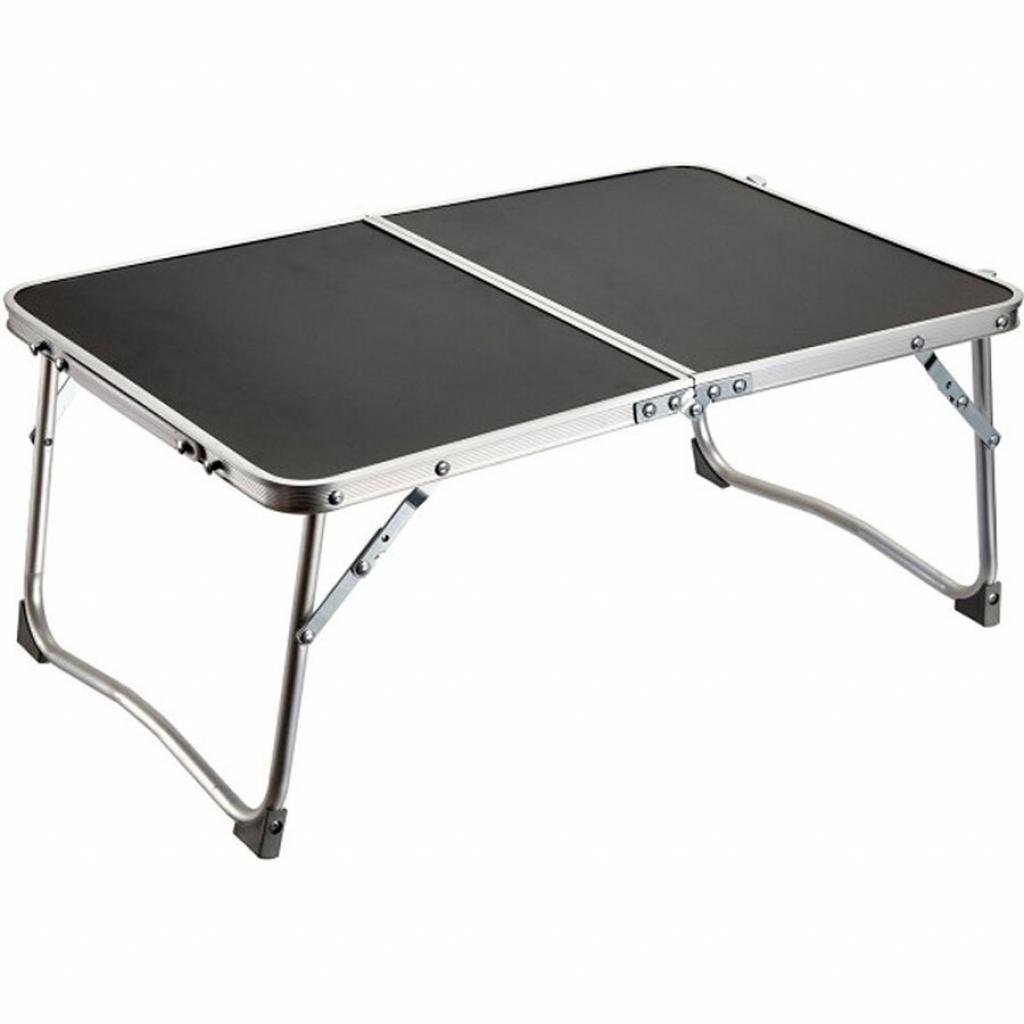 Стол туристический раскладной SKIF Outdoor Compact II с алюминиевым каркасом и МДФ 60х40х25 см Черный (29-79-ZF-D002)