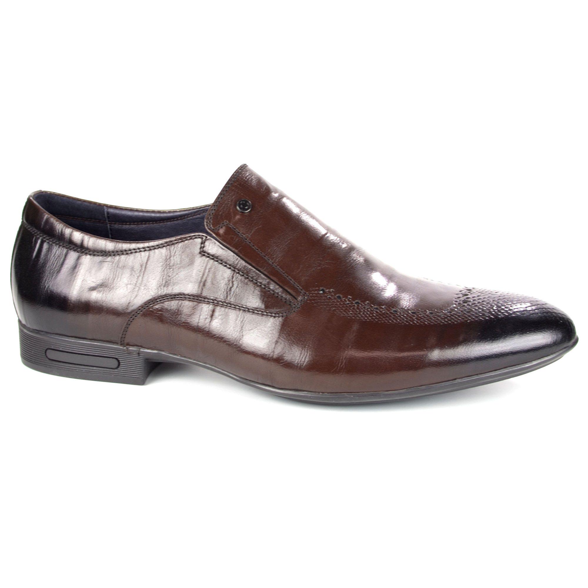 Туфли мужские осенние модельные Vitto Rossi р. 45 Коричневый (4446-45)