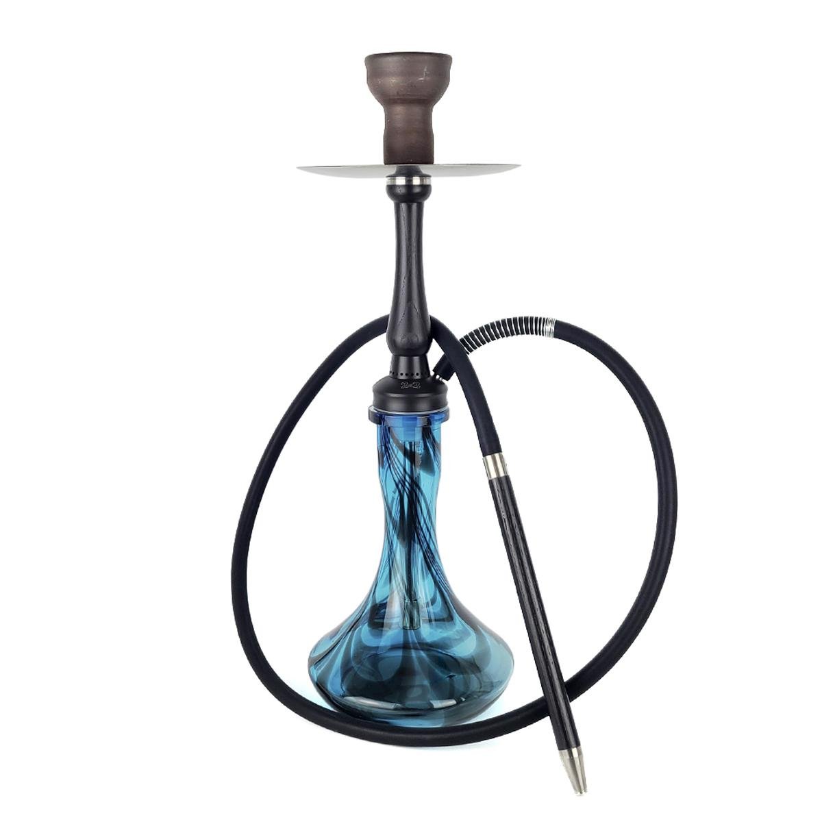 Кальян 2х2 Hookah Medium Black Craft DC Blue/Black (8204-236) - фото 1