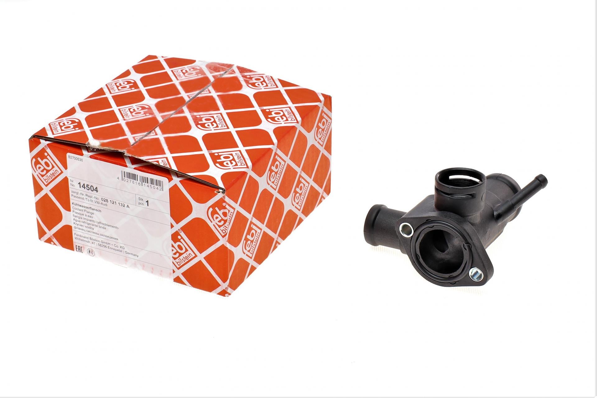 Фланец системы охлаждения VW Caddy II/Golf III/IV/Passat 1.9TDI 93-02 (14504)