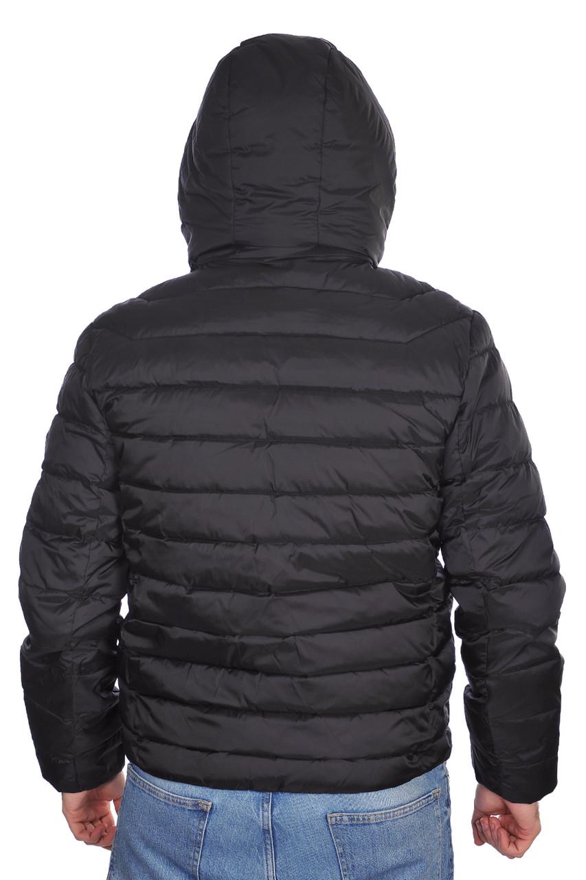 Куртка чоловіча єврозима Black Vinyl 24-C24-2525CQ M Чорний (24-C24-2525CQ_43_48) - фото 4 Куртка чоловіча єврозима Black Vinyl 24-C24-2525CQ M Чорний (24-C24-2525CQ_43_48) - фото 4