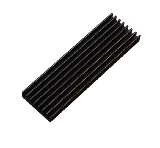 Радіатор для SSD M.2 з термопрокладкою алюміній Black (e3516426)