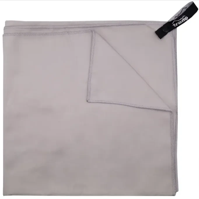 Полотенце Tramp Pocket Towel из микрофибры в чехле 75х150 см XL Grey (UTRA-161-XL-grey) - фото 1