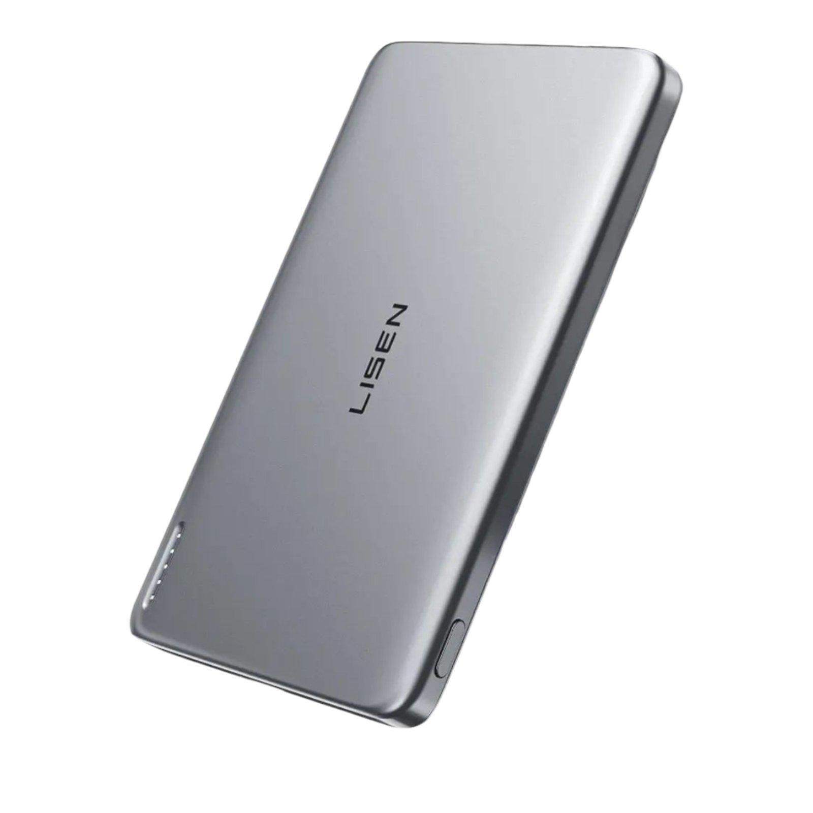 Повербанк lisen ultra Slim MagSafe 5000 mAh с MagSafe