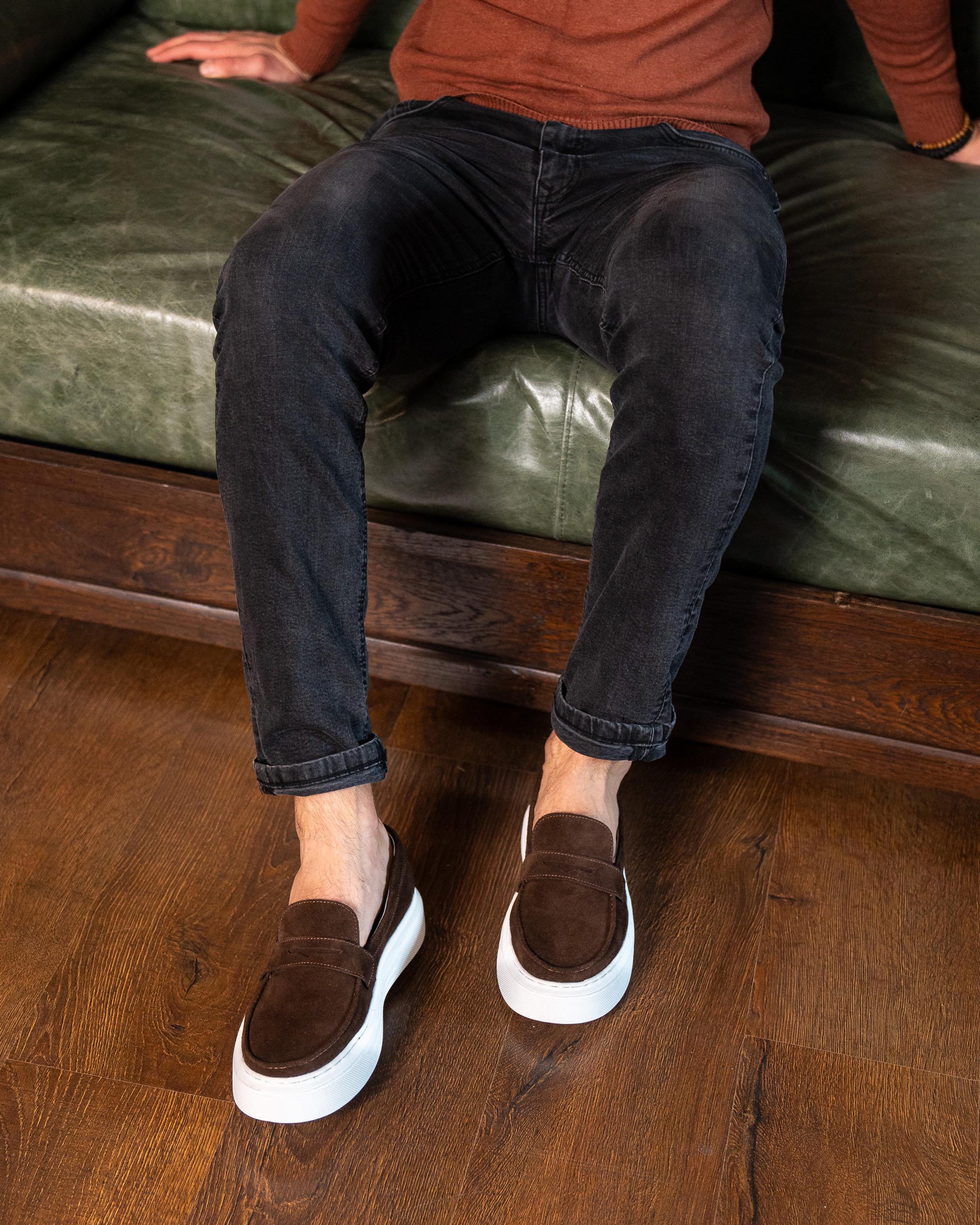 Лоферы мужские JERSEY COFFEE р. 42 - фото 2