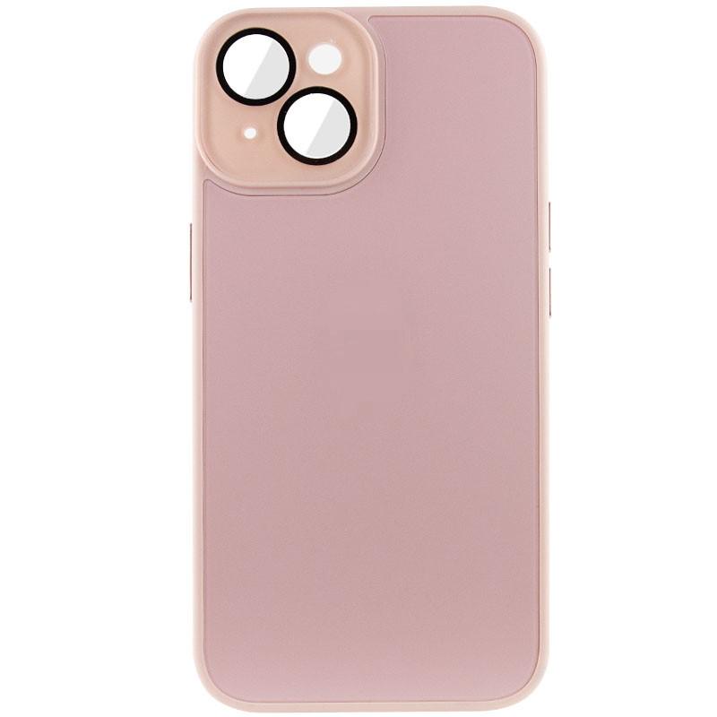 Протиударний Чохол TPU+Glass Sapphire Midnight для Apple iPhone 14 Plus (6.7") Рожевий / Pink Sand
