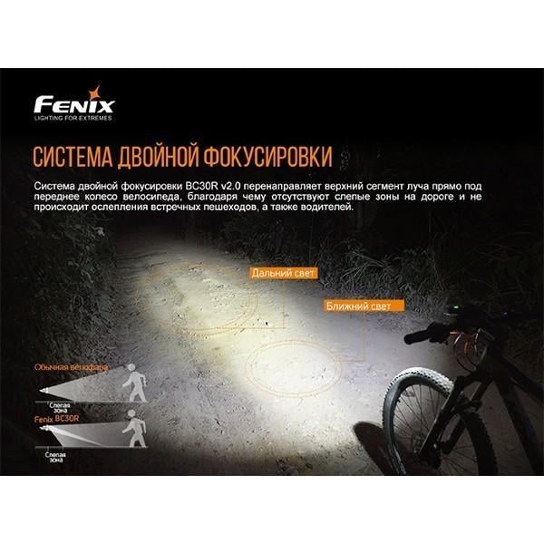 Велофара Fenix BC30 V2.0 - фото 6 Велофара Fenix BC30 V2.0 - фото 6