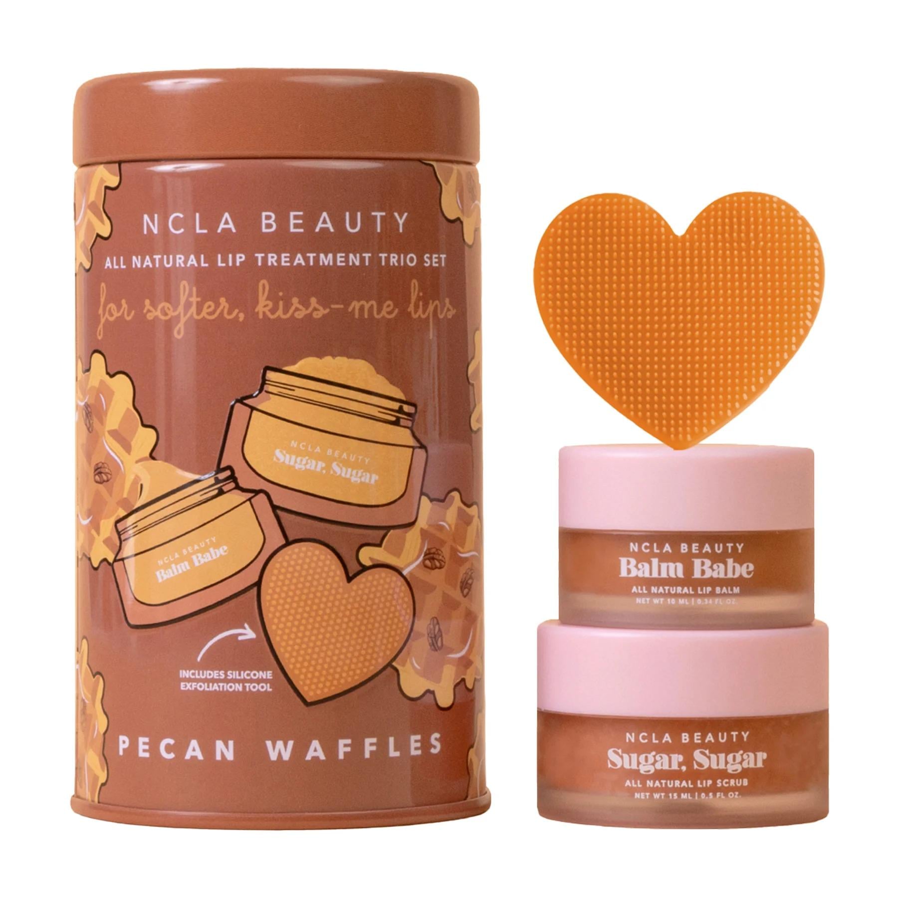 Подарочный набор для ухода за губами NCLA BEAUTY Pecan Waffles Lip Care Set Вафли с пеканом