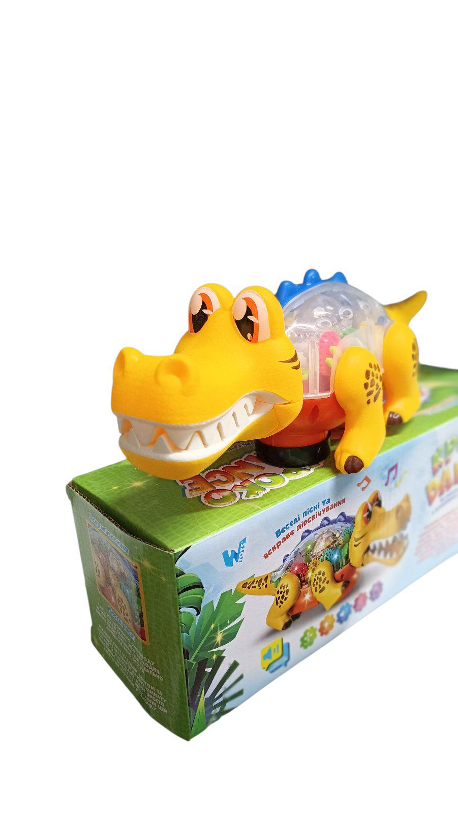 Іграшка дитяча Музичний крокодил їздить музика 36195 (30664900)