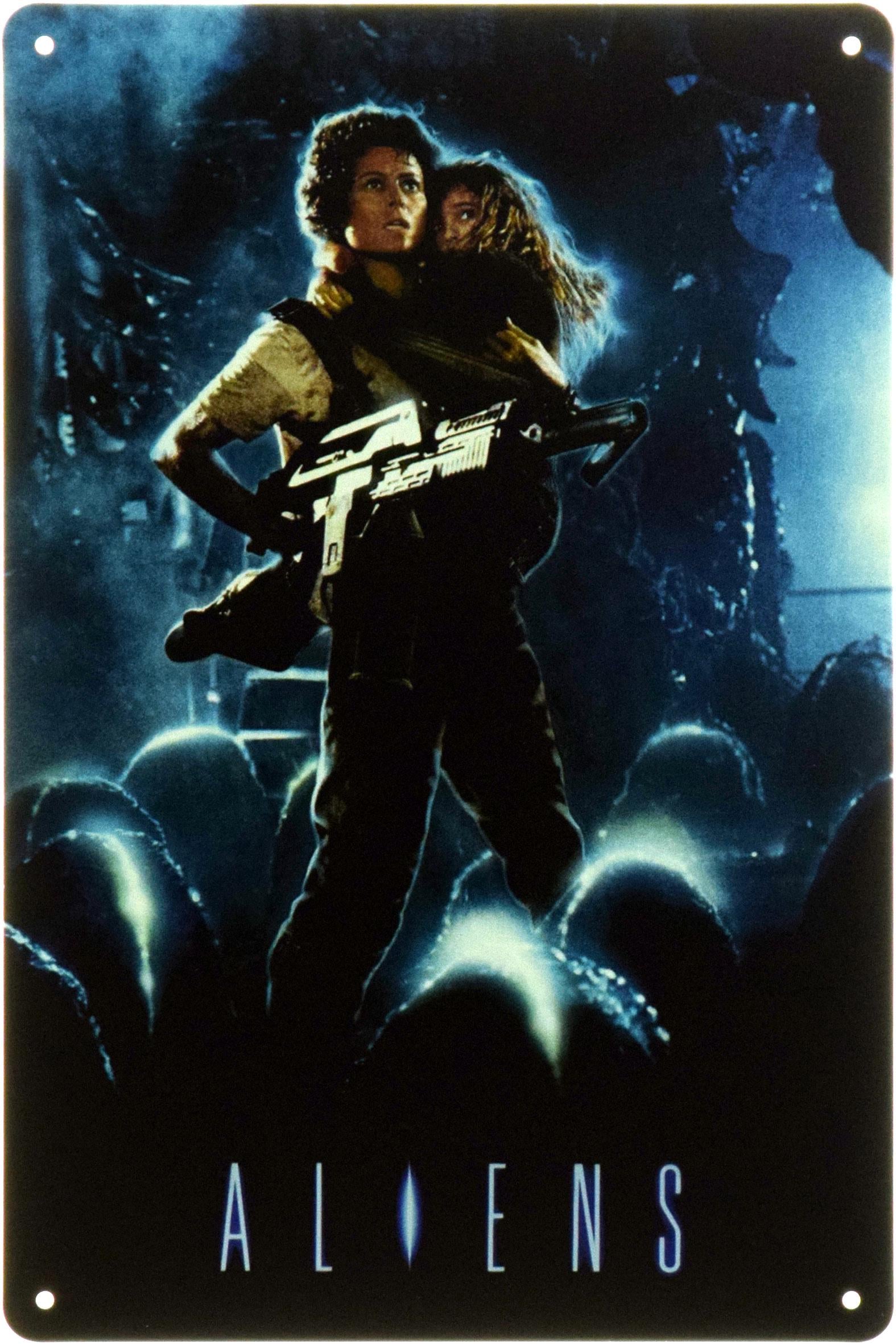 Табличка металева "Aliens 1986" 20x30 см (ms-104496) Табличка металева "Aliens 1986" 20x30 см (ms-104496)