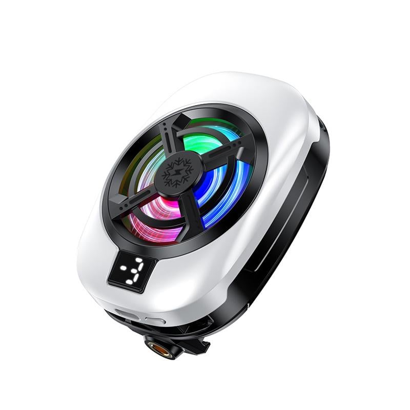 Ігровий охолоджувач для смартфону BAVIN BF-009-3°C RGB Type-C White (BF-009 WH) Ігровий охолоджувач для смартфону BAVIN BF-009-3°C RGB Type-C White (BF-009 WH)