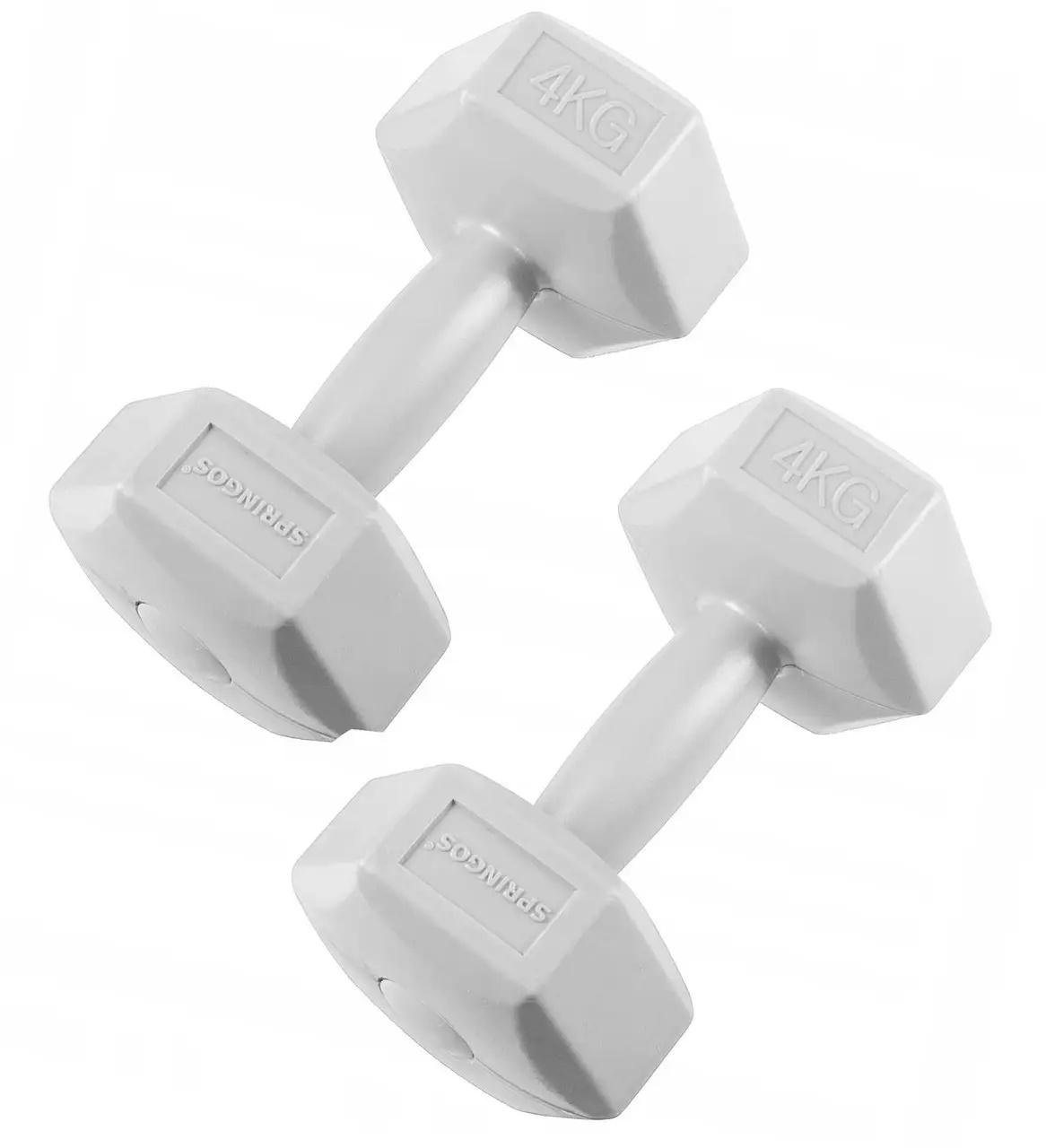 Гантелі Springos Hex 2x4 кг FA1035 Гантелі Springos Hex 2x4 кг FA1035