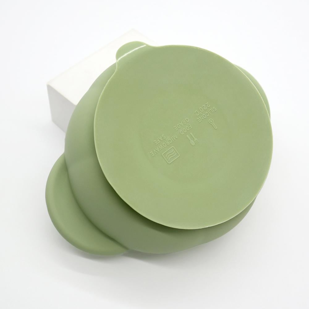 Набір дитячого посуду Cheeks з гризунком прорізувачем-брязкальцем Бежевий (28110864) - фото 9