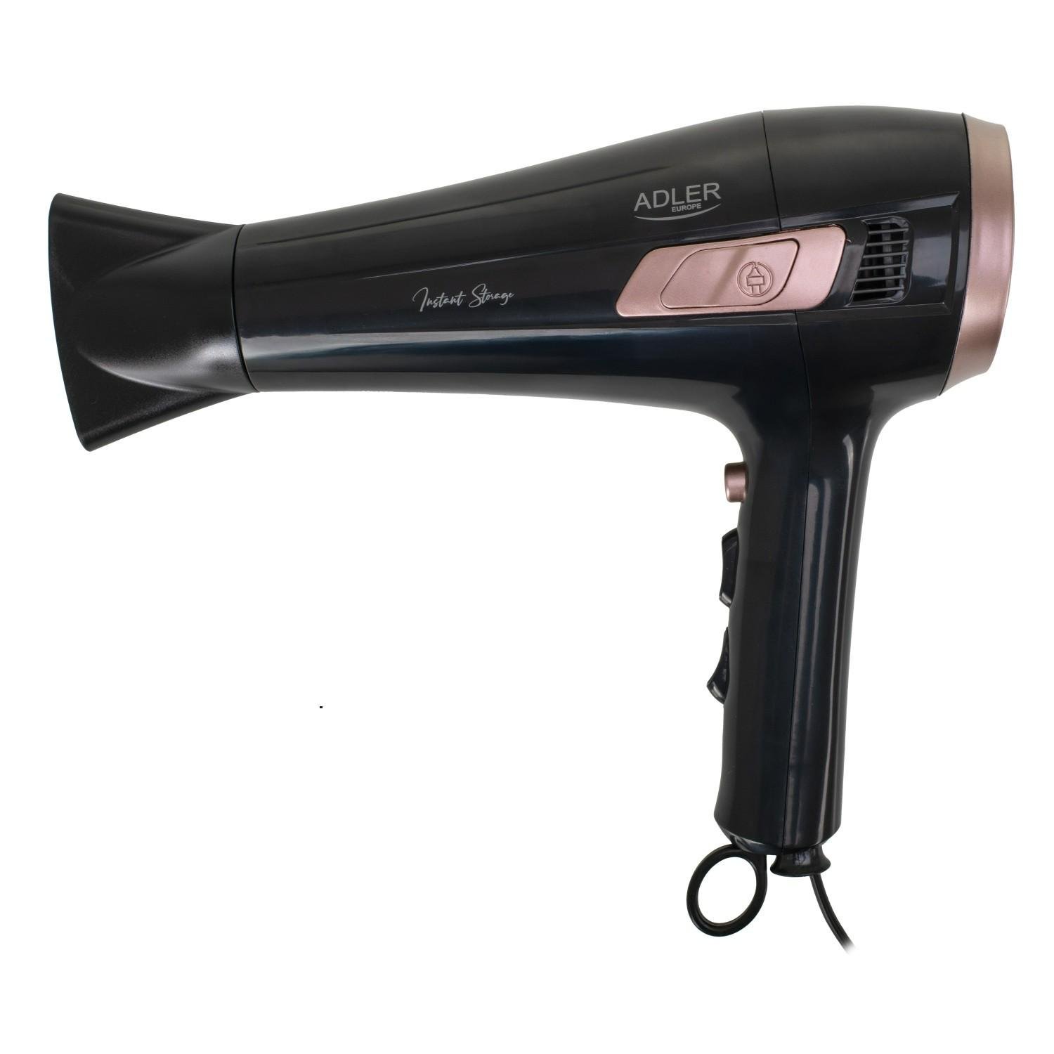 Фен для волос Adler AD 2283 2400 Вт Черный/Розовый (29903010)