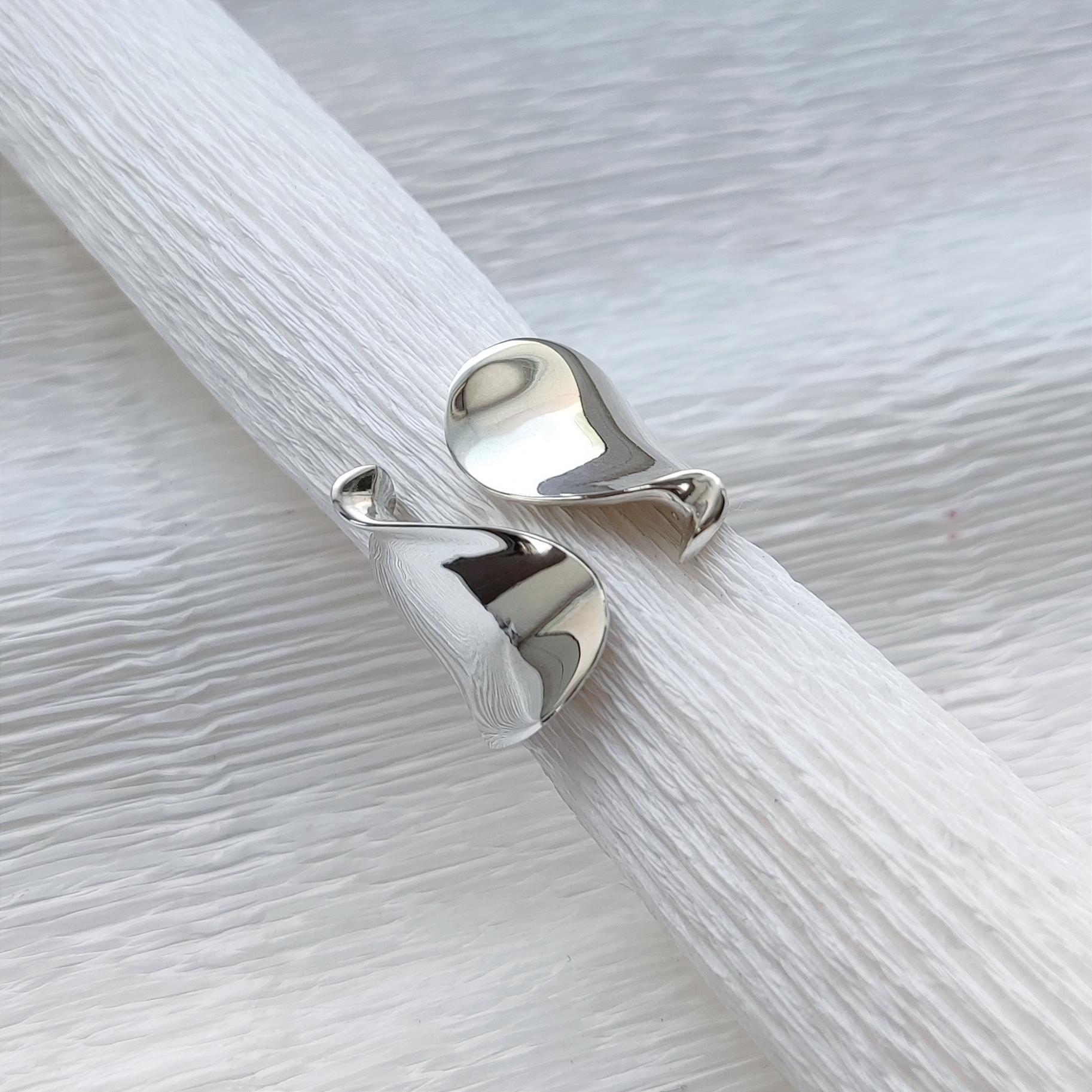 Каблучка срібна Diva Атлантида р. 19 (091к190) - фото 2