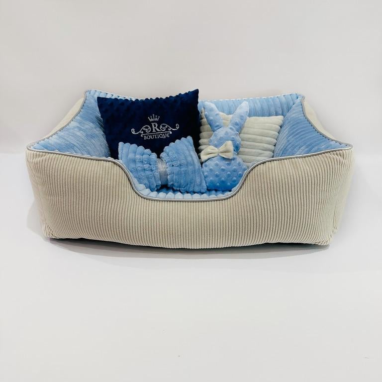 Лежанка для собак Amore mio Cane Бридж Boutique до 8 кг 70х50х23 см (DB-0091) - фото 3 Лежанка для собак Amore mio Cane Бридж Boutique до 8 кг 70х50х23 см (DB-0091) - фото 3