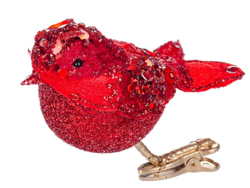 Елочное украшение Elen Птичка (66-069)