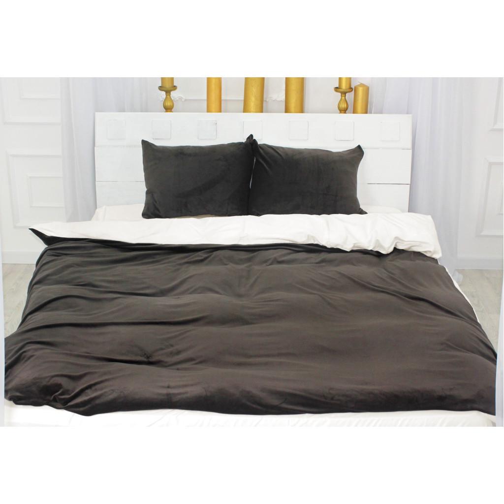 Комплект постельного белья MirSon Winter Delicate 28-0068 Camelia Велюр семейный (2200004036854)