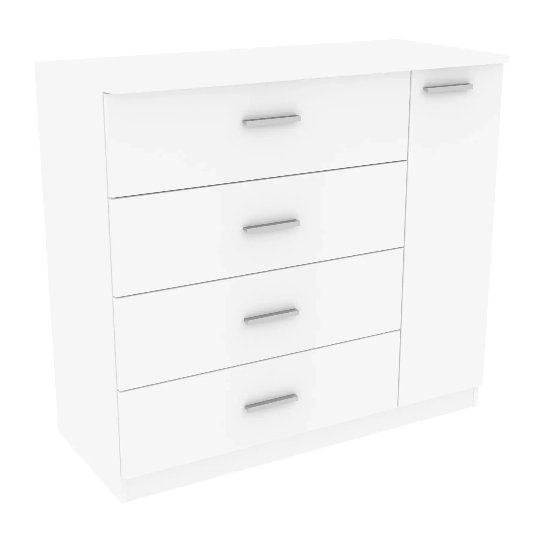 Комод Kontinent Сабрина №2 110х50х100 см Белый (51952280) - фото 1