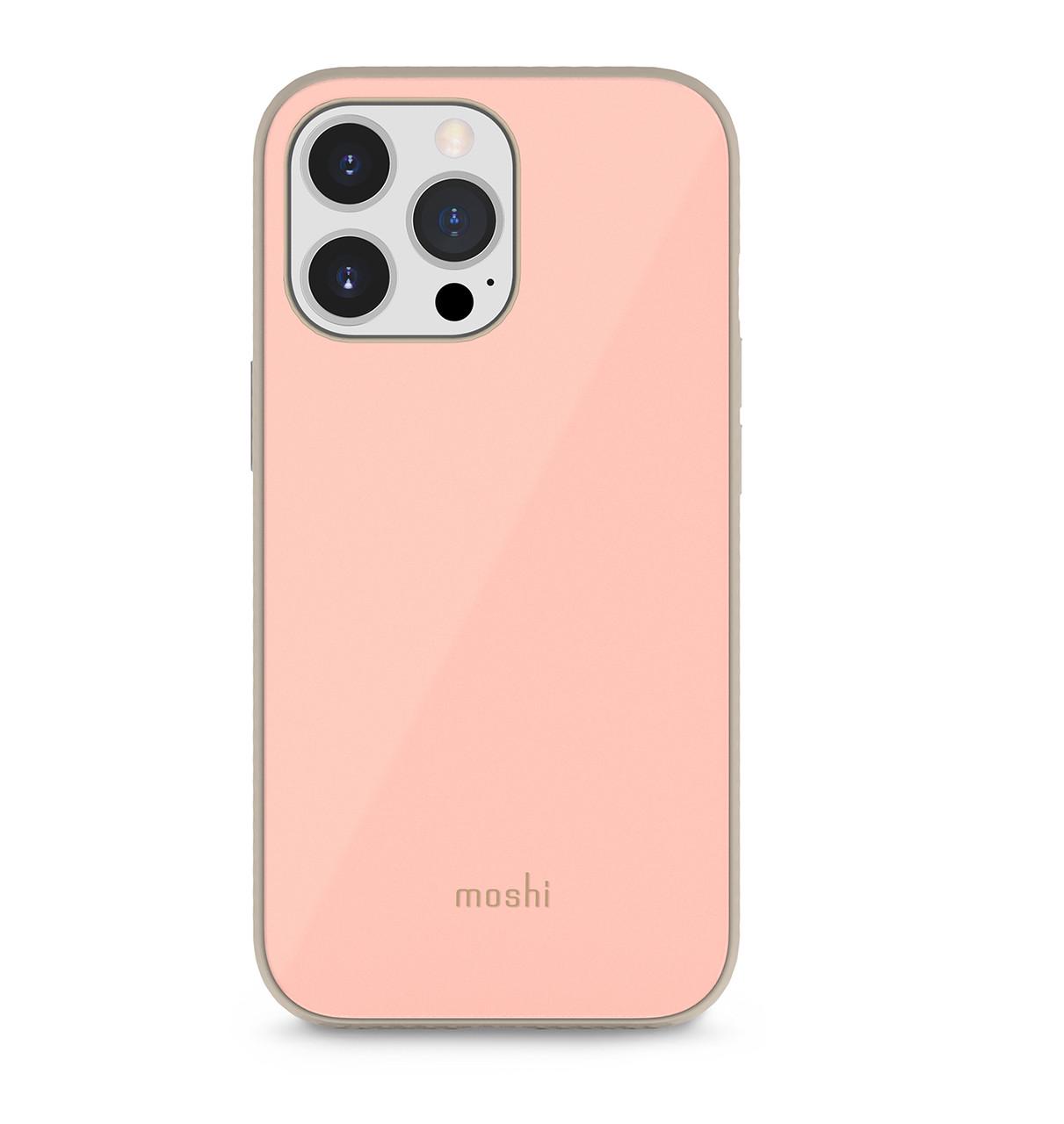 Чехол-накладка Moshi iGlaze Slim Hardshell Case for iPhone 13 Pro, Dahlia Pink (99MO132012) - фото 2