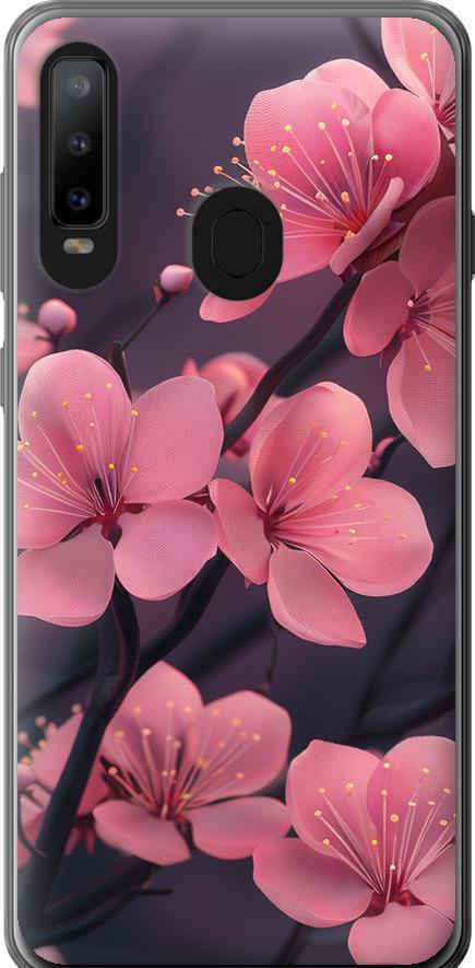 Чохол на Samsung Galaxy A8S Пурпурова сакура (6075u-1636-42517) Чохол на Samsung Galaxy A8S Пурпурова сакура (6075u-1636-42517)