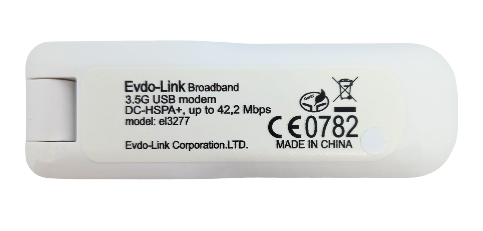 Модем 3G ZTE EVDO-LINK EL 3277 3G+ 3,5 G USB GSM 42 Мбіт та вихід під антену для всіх операторів (10418267) - фото 3