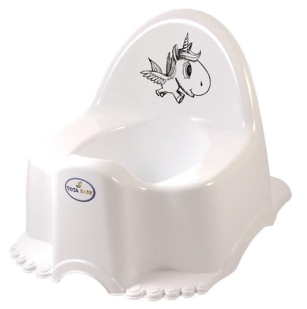 Горшок ECO-Единорожек GA JD-001-103 Белый (5902963007742)