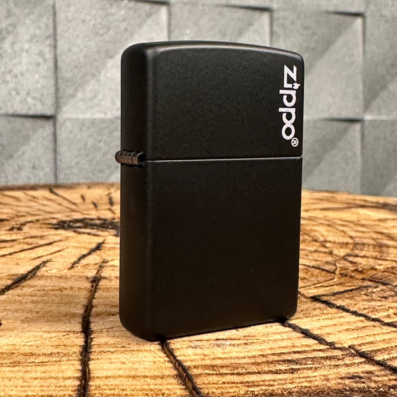 Зажигалка бензиновая ZIPPO 218 ZL Black Matte - фото 5