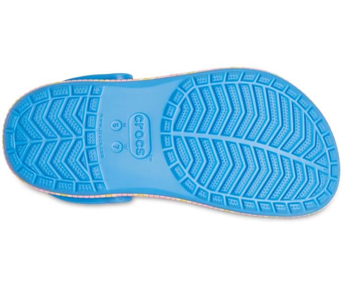 Сабо Crocs Bayaband Chevron р. W8/EUR 38-39 Powder Blue/Multicolor  (9381528) - фото 4