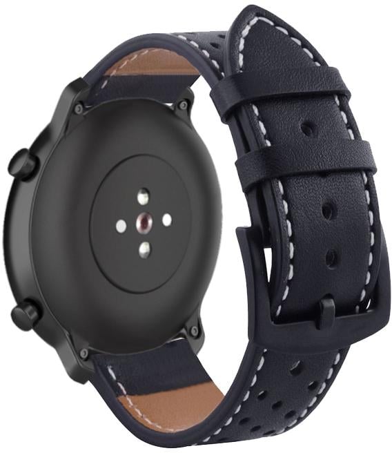Ремешок кожаный Classico для Amazfit GTR 2 Black (16910)