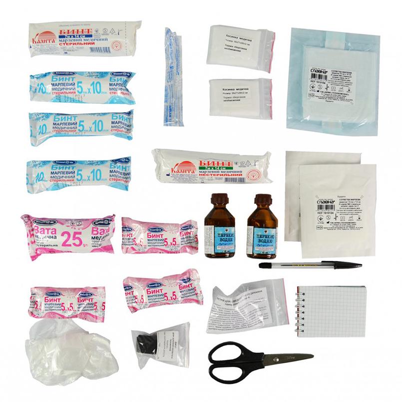 Аптечка медицинская автомобильная-2 согласно ТУ мягкий футляр (02-011-M) - фото 4 Аптечка медицинская автомобильная-2 согласно ТУ мягкий футляр (02-011-M) - фото 4